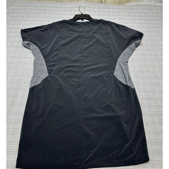 Smartwool Sport Dress Womens Medium Short Sleeve Black Grey Minimalist Comfort - Picture 6 of 10